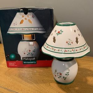 PFALTZGRAFF Winterberry Votive Lamp NIB
